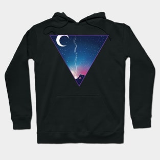 80s vintage Hiking and under the stars Camping Hoodie